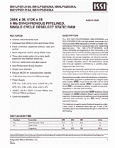 DataSheet IS61LPS25636A pdf